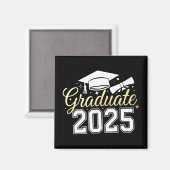 2025年卒業クラス 卒業おめでとう マグネット (正面/裏面)