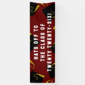 2025年卒業シニアクラス 横断幕 (縦)