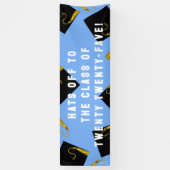 2025年卒業シニアクラス 横断幕 (縦)