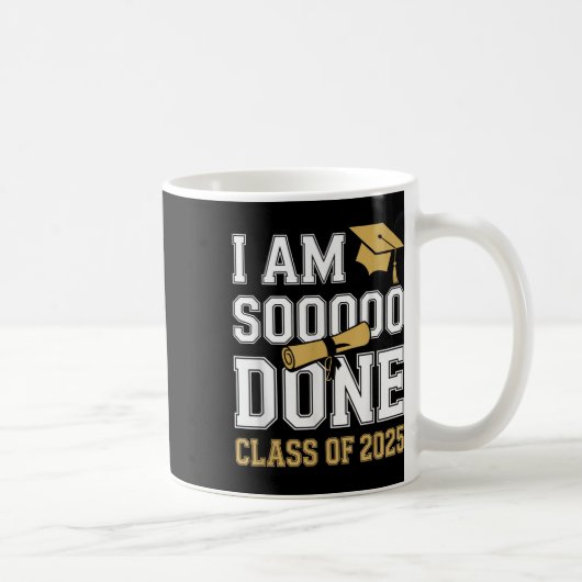 2025年卒業シニアティーおもしろいのIm Sodone Cl コーヒーマグカップ (右)