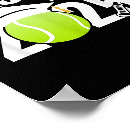 2025年卒業シニアテニス選手ギフトのクラス ポスター