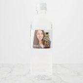 2025年卒業シニア卒業生のクラス3枚 ペットボトルラベル (正面)