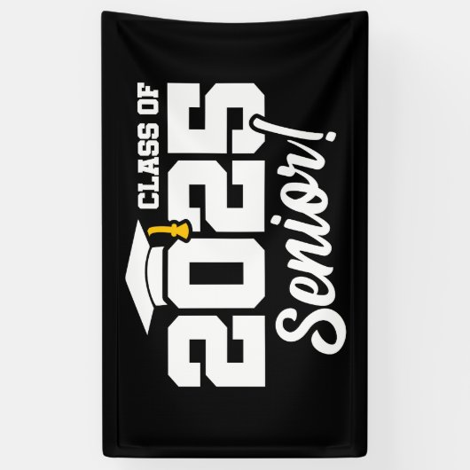 2025年卒業シニア2025年クラス 横断幕 (縦)