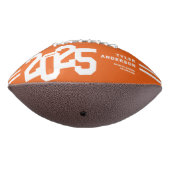 2025年卒業シニア4フォトオレンジ アメリカンフットボール (回転270)