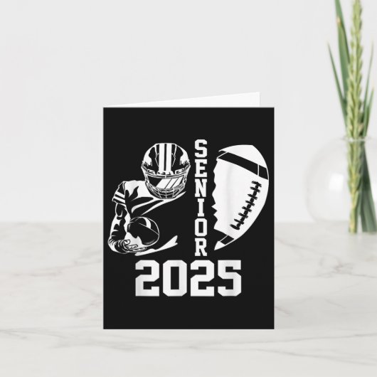 2025年卒業シニアCl American Foo カード (正面)