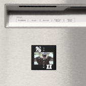 2025年卒業タイポグラフィはっきりしたフォトマグネット マグネット (インサイチュ (食洗機))