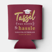 2025年卒業タッセルは面倒なことをする価値があった 缶クーラー (裏面)