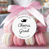 2025年卒業パーティクラスへの応援 ラウンドシール