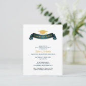 2025年卒業パーティクラス招待状 招待状 (スタンド正面)