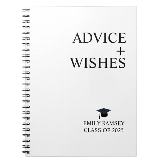 2025年卒業パーティノート、2025 Grクラス ノートブック (正面)