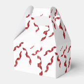 2025年卒業パーティーの赤い大学院写真クラス フェイバーボックス (裏面サイド)