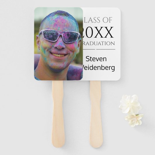 2025年卒業ファンクラス名写真 ハンドファン (正面&裏面)