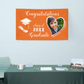 2025年卒業フォトオレンジ卒業 横断幕 (トレードショー)