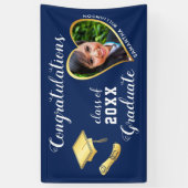 2025年卒業フォトブルー 横断幕 (縦)