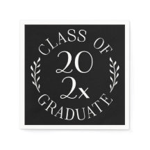 2025年卒業ホワイトタイポグラフィ