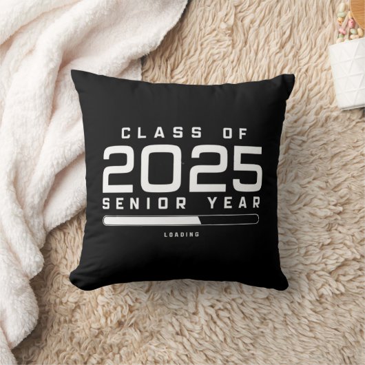 2025年卒業予定 高校卒業年度 ローディング シニア 2025 クッション (ブランケット)