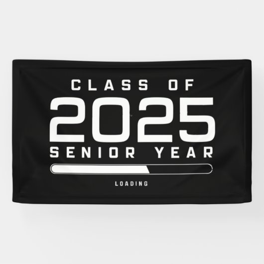 2025年卒業予定 高校卒業年度 ローディング シニア 2025 横断幕 (横)