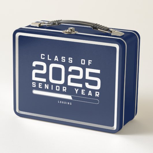 2025年卒業予定 高校生活最後の一年 2025年度卒  メタルランチボックス (正面)