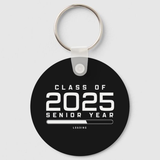2025年卒業予定 高校生 最終学年 2025年度生 キーホルダー (正面)