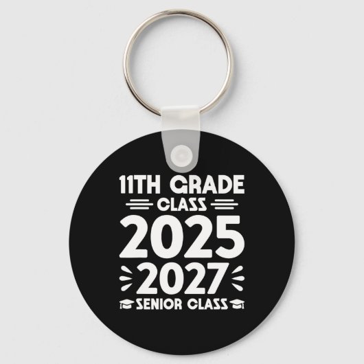 2025年卒業予定 11年生 Cl 2027年卒業予定 シニア キーホルダー (正面)