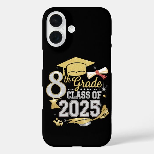 2025年卒業予定 8年生 卒業 Case-Mate iPhoneケース (裏面)
