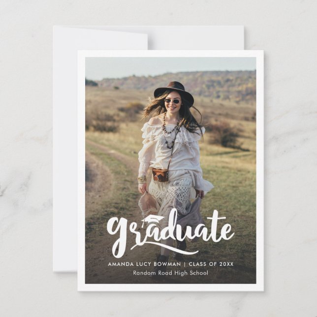 2025年卒業写真のお知らせ (正面)