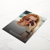 2025年卒業写真のお知らせ 箔招待状 (回転した状態)