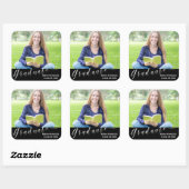 2025年卒業写真パーティーステッカー スクエアシール (シート)