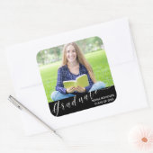 2025年卒業写真パーティーステッカー スクエアシール (封筒)