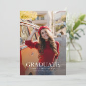 2025年卒業写真パーティー 招待状 (スタンド正面)