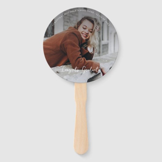 2025年卒業写真ユーカリ卒業生 ハンドファン (裏面)