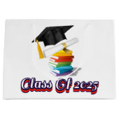 2025年卒業大抱き枕 ラージペーパーバッグ (正面)