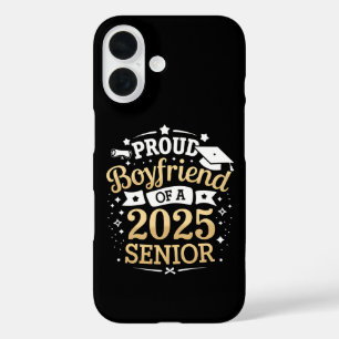 2025年卒業式おめでとう 卒業生の自慢の彼氏 iPhone 16ケース