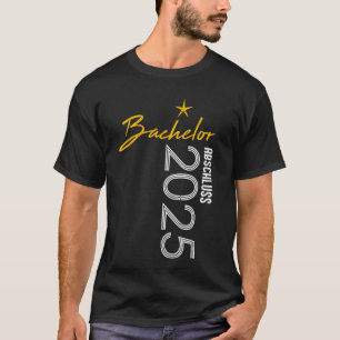 2025年卒業式+学士号取得パーティー Tシャツ