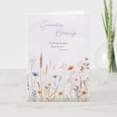 2025年卒業恵み正教会 カード (正面)