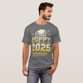 2025年卒業生の自慢のポピー 卒業おめでとう Tシャツ (正面フル)