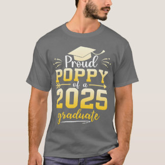 2025年卒業生の自慢のポピー 卒業おめでとう Tシャツ