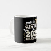 2025年卒業生の自慢の姉妹 ファミリー コーヒーマグカップ (正面左)