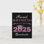 2025年卒業生の自慢の彼氏1人 カード (黄色い花)