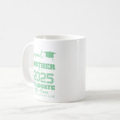 2025年卒業生の自慢の母 コーヒーマグカップ (正面左)