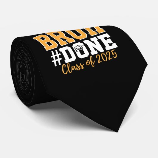 2025年卒業生のBruh Done Class ネクタイ (ロール)