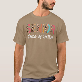 2025年卒業生ヒョウ柄シニアクラス Tシャツ