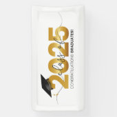 2025年卒業生祝賀会 横断幕 (縦)