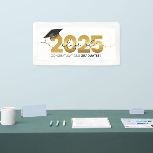 2025年卒業生祝賀会 横断幕 (トレードショー)