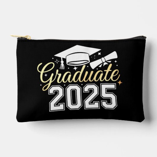 2025年卒業生 卒業おめでとう アクセサリーポーチ (正面)