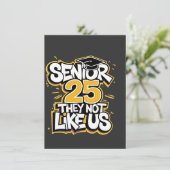 2025年卒業生 君たちを支持しない 卒業式 卒業生 招待状 (スタンド正面)