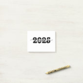 2025年卒業生 2025年卒 ポストイット (デスク上)