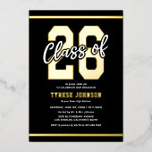 2025年卒業男らし党の種類 箔招待状 (正面)