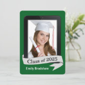 2025年卒業電子錠 招待状 (スタンド正面)