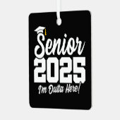 2025年卒業高校シニアクラス2025 メタルオーナメント (正面左)